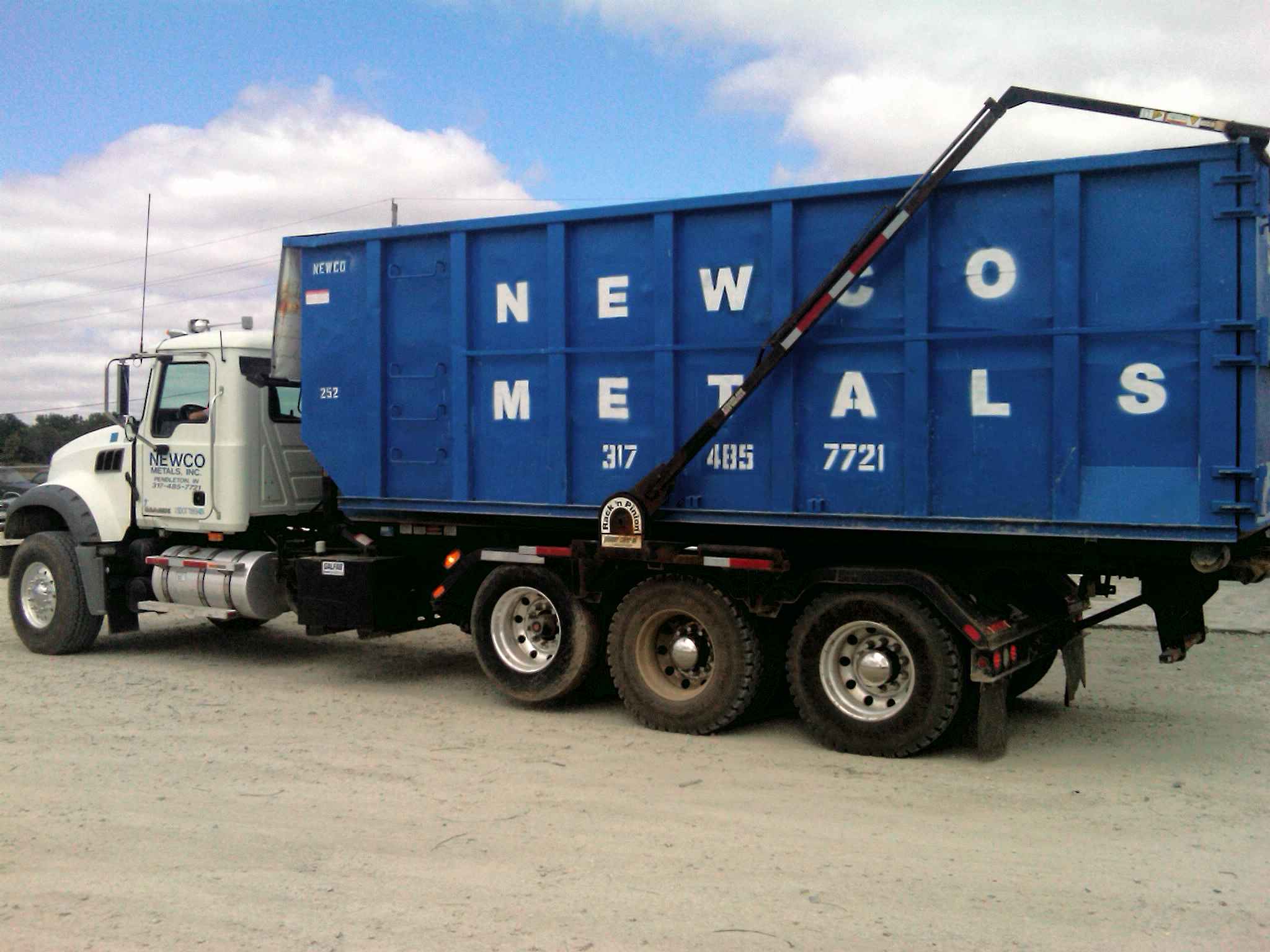 Newco Blue Truck